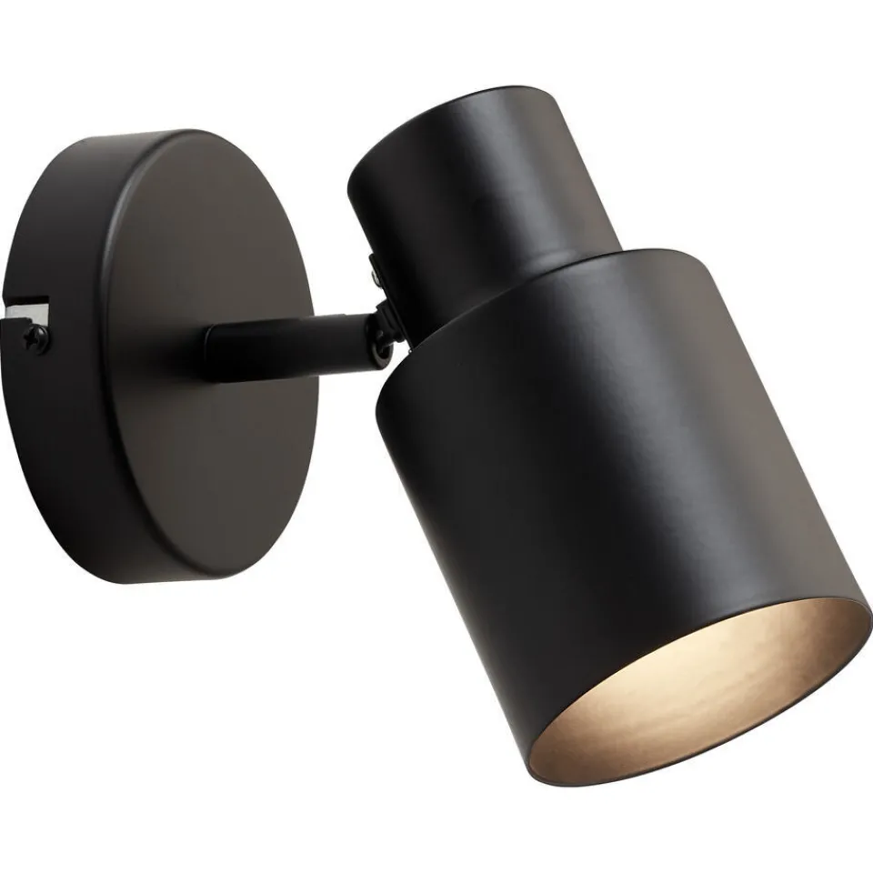 Kwantum Spots|Wandlampen|Wandlamp Ziva Zwart