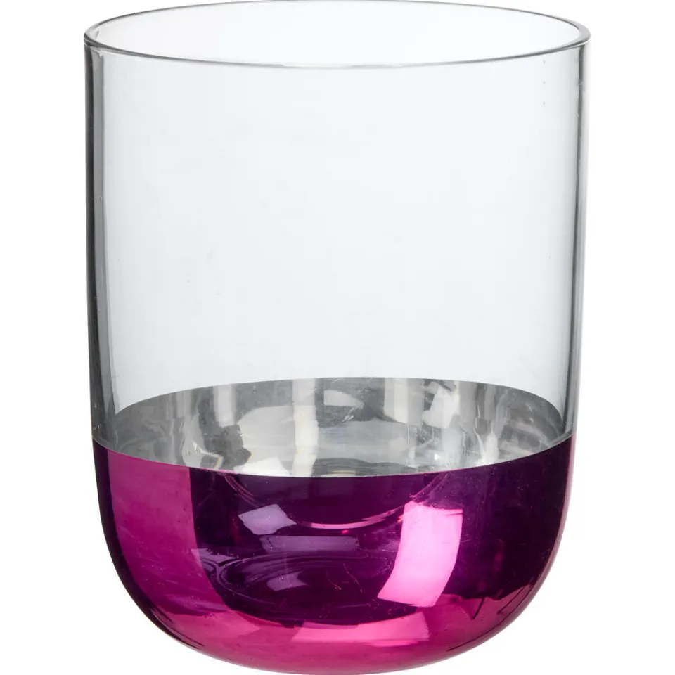 Kwantum Kerstservies|Glazen|Waterglas Sereen Metallic Roze - 350ml