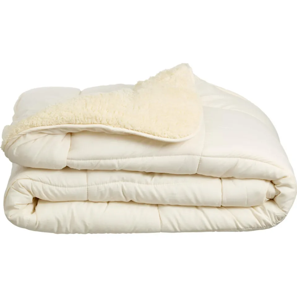 Kwantum Beddengoed|Winterdekbed Teddy Off White 200x140 Cm
